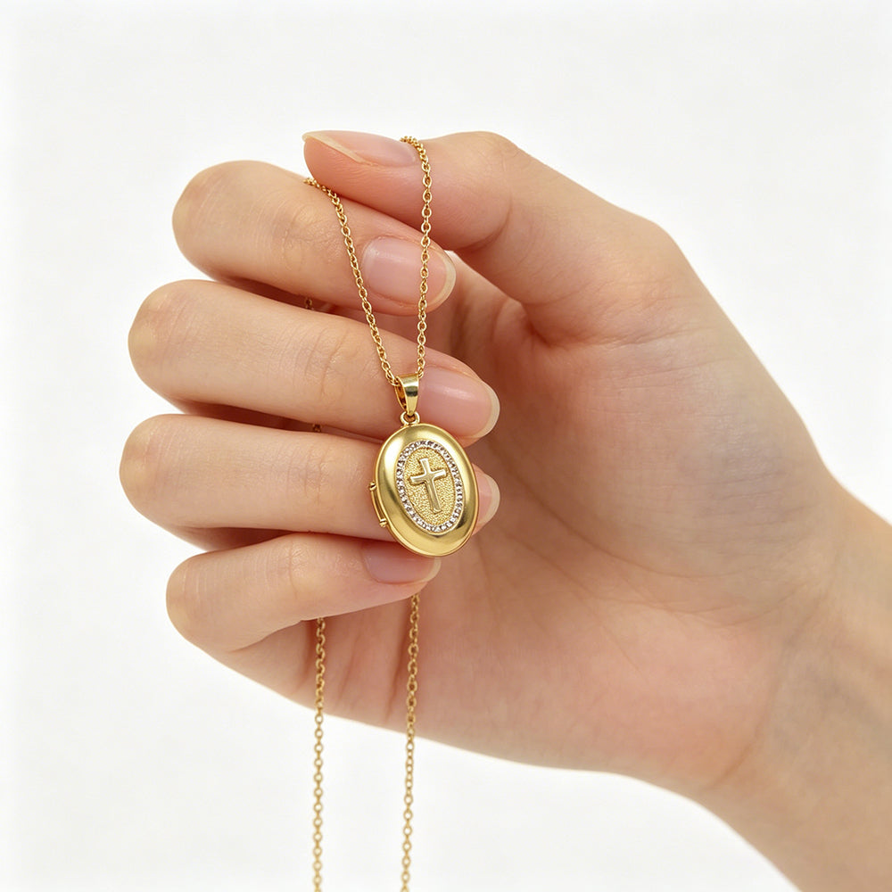 Handmade Customizable Brass Pendant Necklace