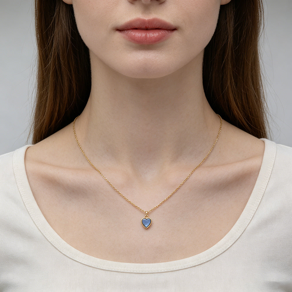 Handmade Customizable Glass Crystal Pendant Necklace