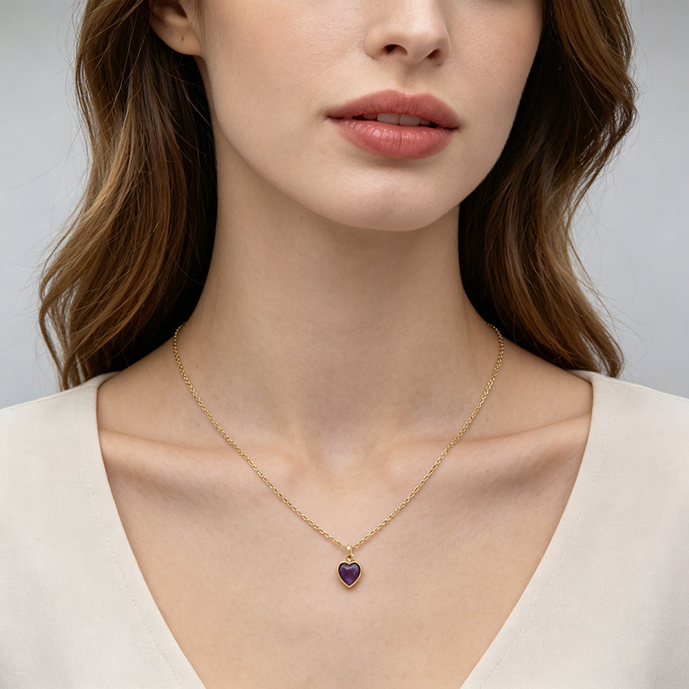 Handmade Customizable Glass Crystal Pendant Necklace