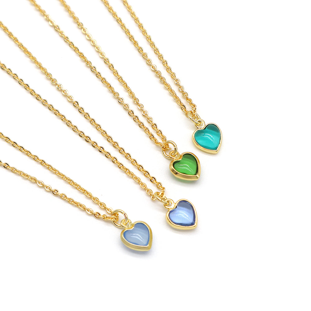 Handmade Customizable Glass Crystal Pendant Necklace