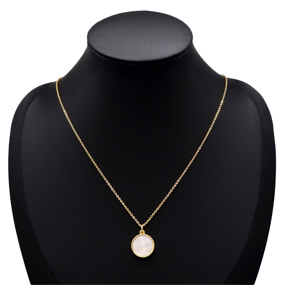 Handmade Customizable Shell Pendant Necklace With 925 Sterling Silver