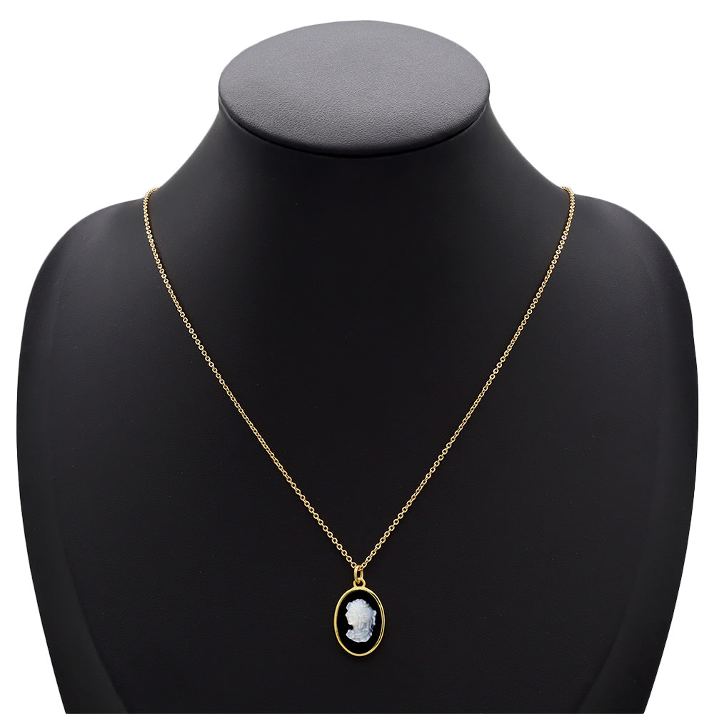 Handmade Customizable Shell Pendant Necklace With 925 Sterling Silver