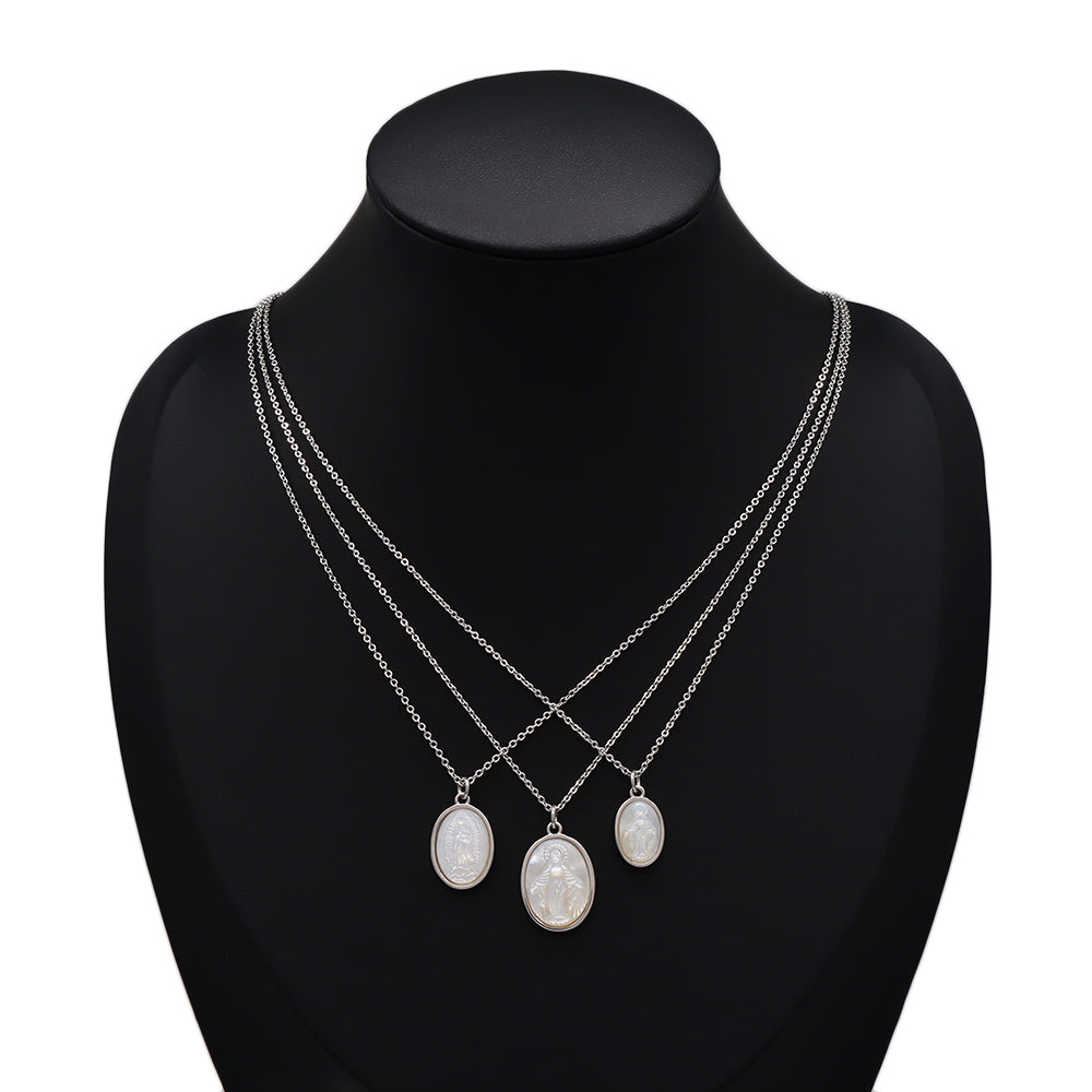 Handmade Custom Shell Pendant Necklace With 925 Sterling Silver