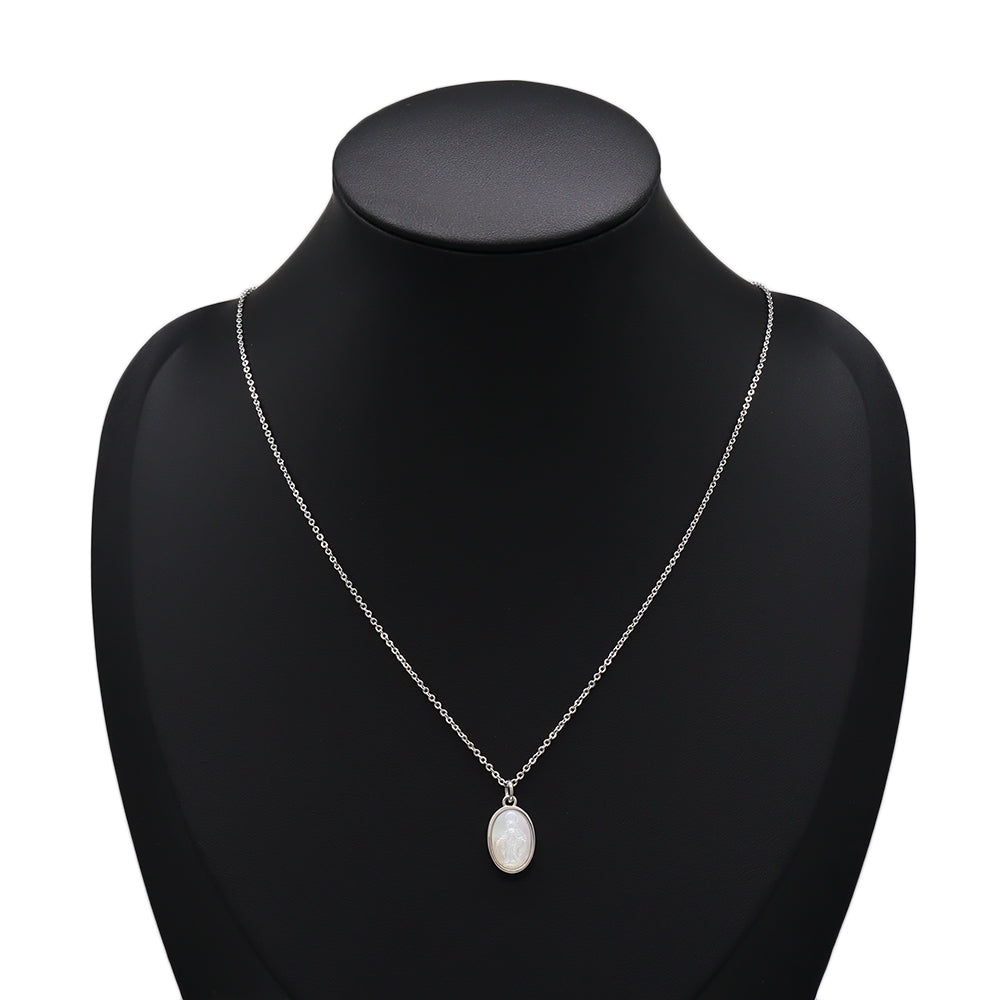 Handmade Custom Shell Pendant Necklace With 925 Sterling Silver