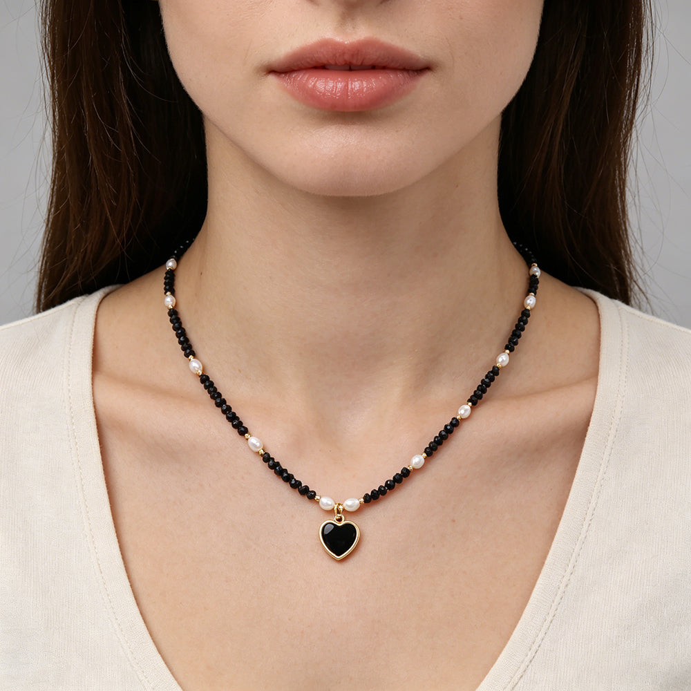 Handmade Customizable Natural Stone Necklace With Pendant