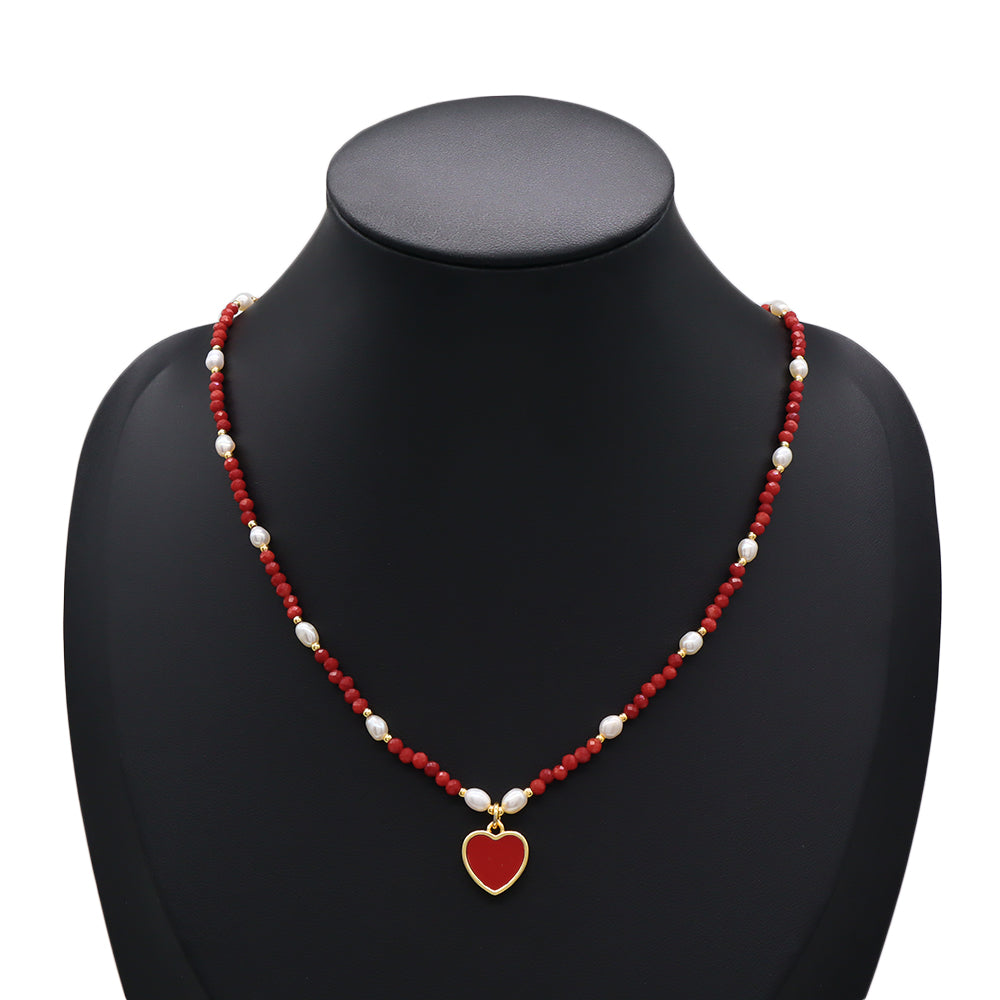 Handmade Customizable Natural Stone Necklace With Pendant