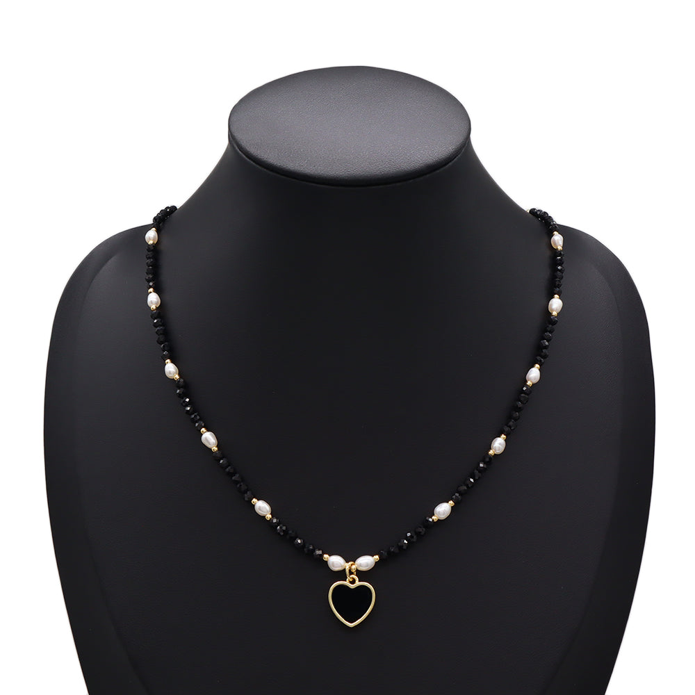 Handmade Customizable Natural Stone Necklace With Pendant