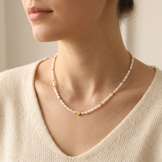 Handmade Customizable Fresh Water Pearl Necklace