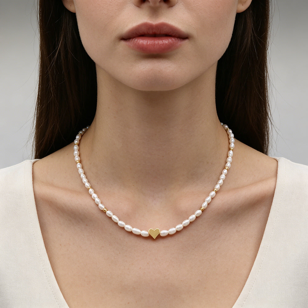 Handmade Customizable Fresh Water Pearl Necklace