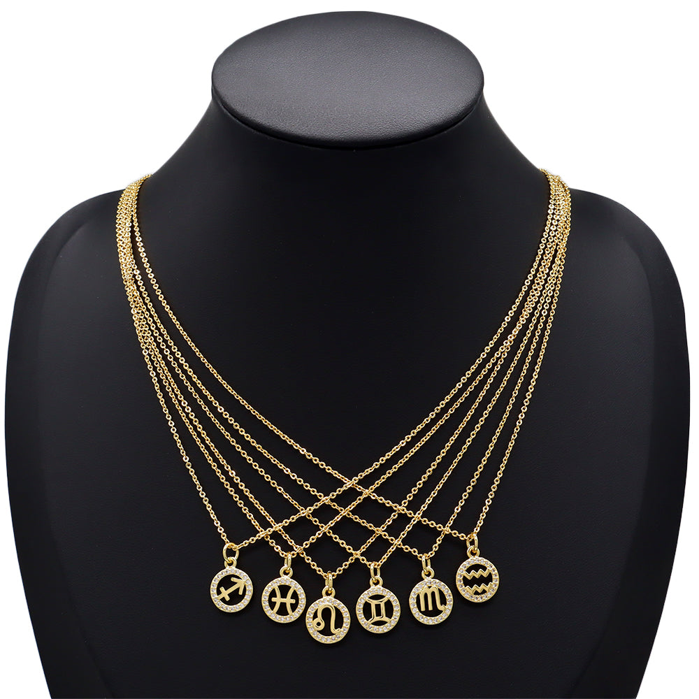Handmade Customizable Brass Pendant Necklace