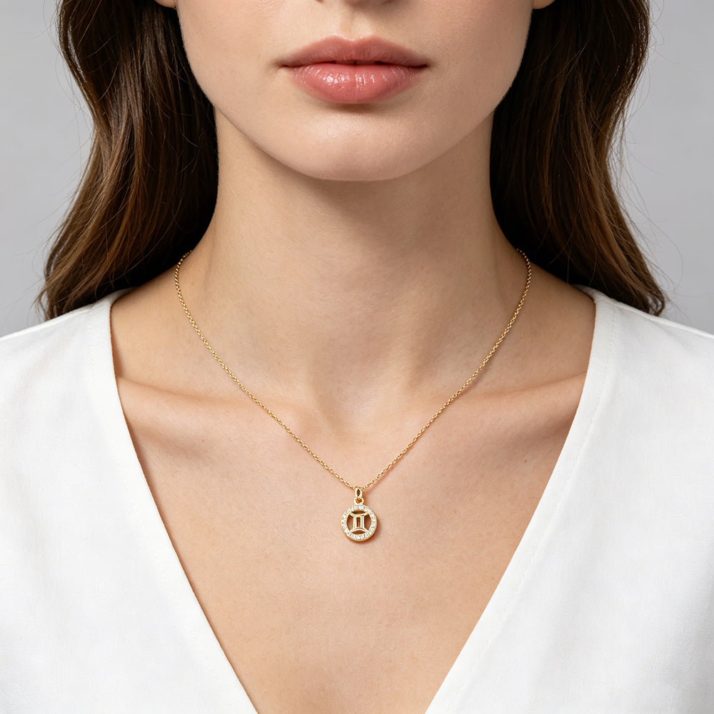 Handmade Customizable Brass Pendant Necklace
