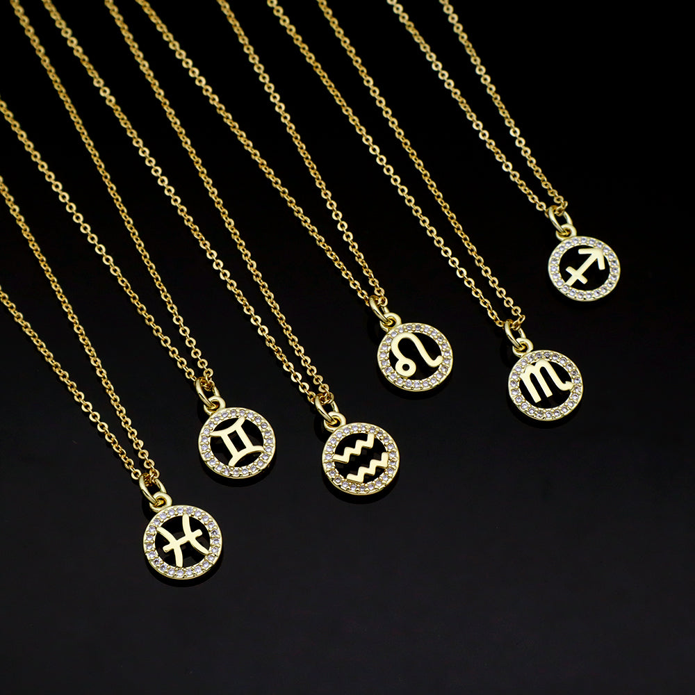 Handmade Customizable Brass Pendant Necklace