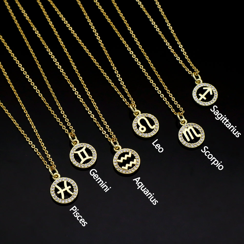 Handmade Customizable Brass Pendant Necklace