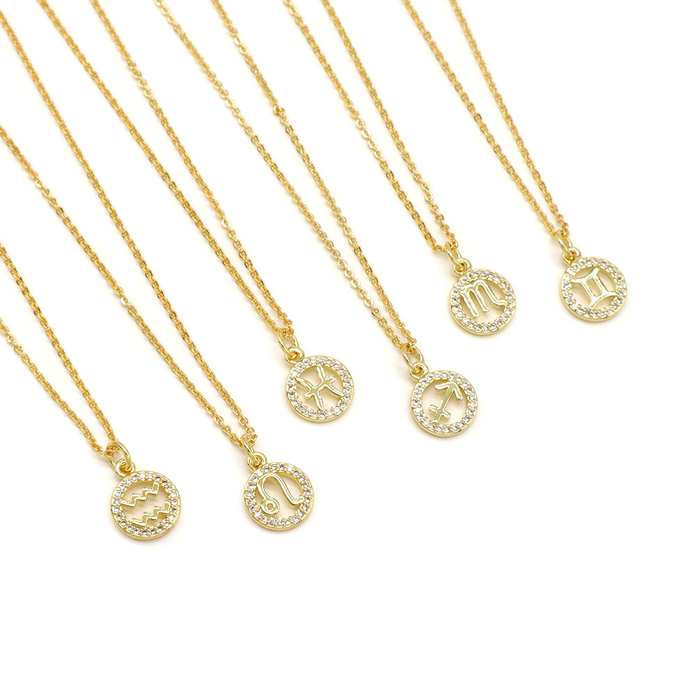 Handmade Customizable Brass Pendant Necklace