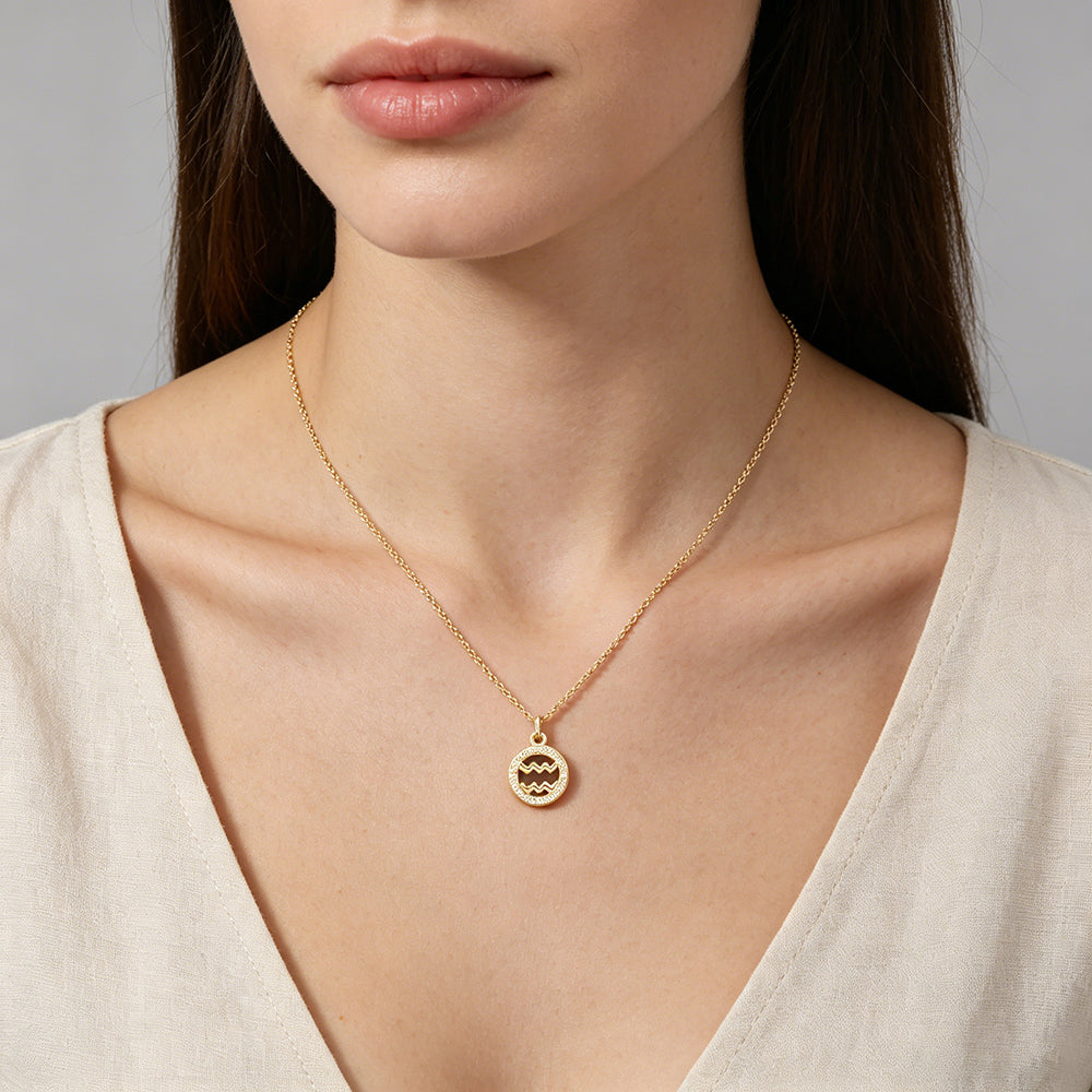 Handmade Customizable Brass Pendant Necklace