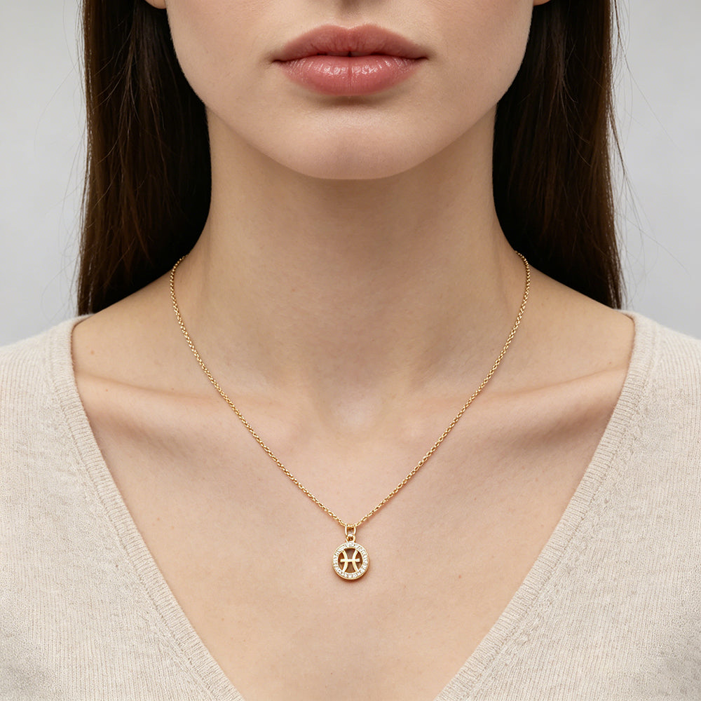 Handmade Customizable Brass Pendant Necklace