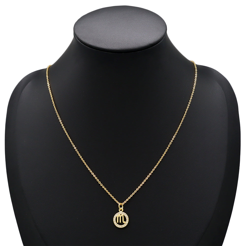 Handmade Customizable Brass Pendant Necklace