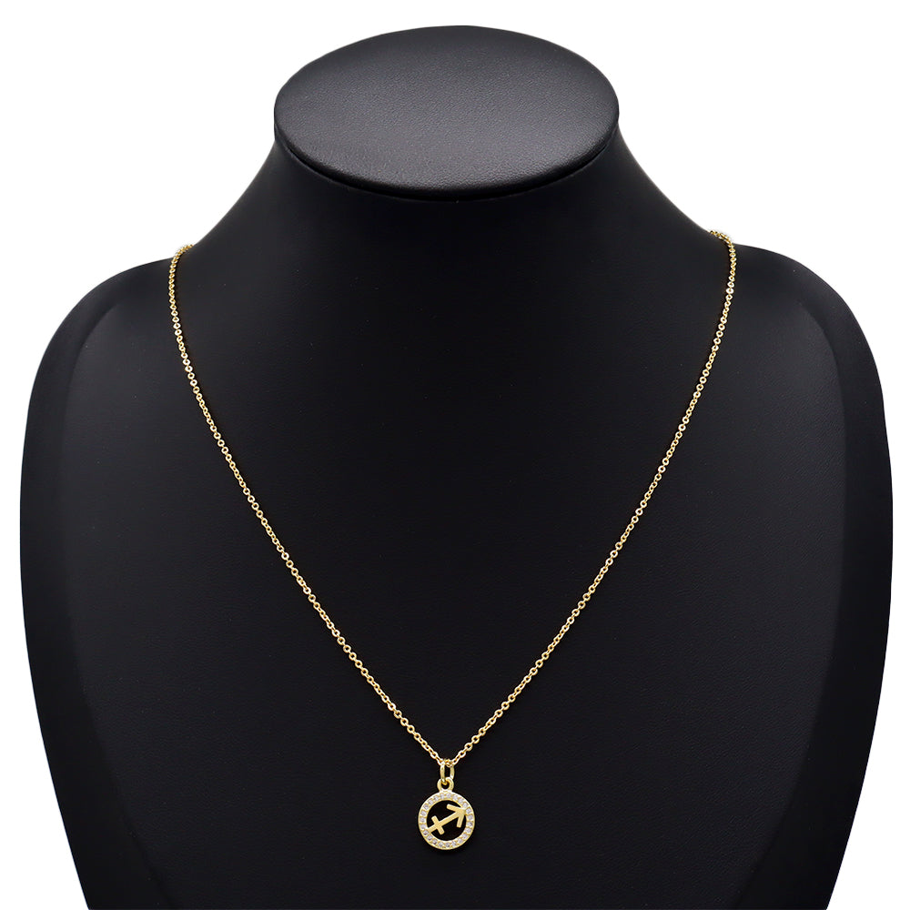 Handmade Customizable Brass Pendant Necklace
