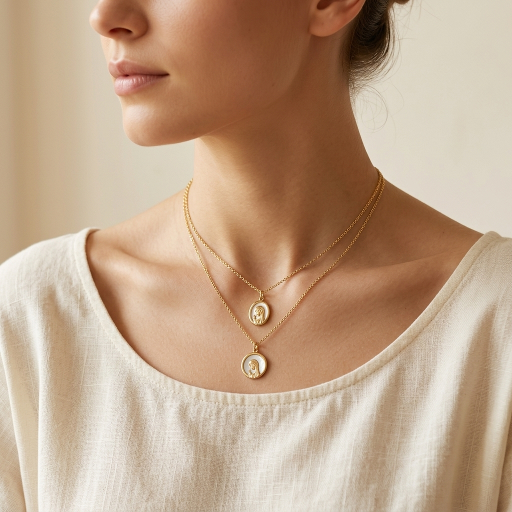 Handmade Customizable Shell Pendant Necklace