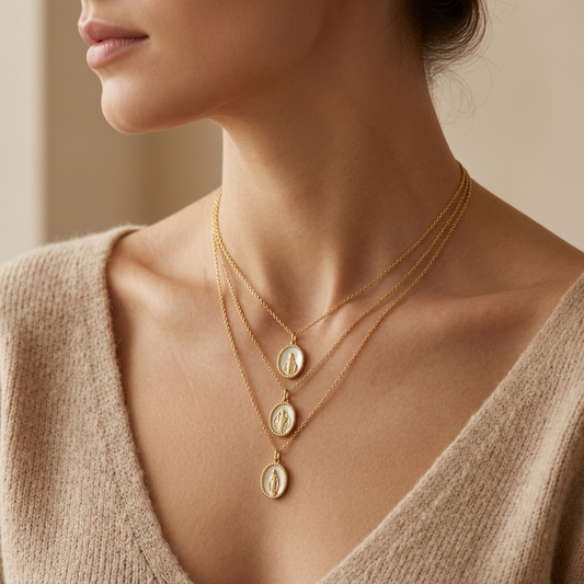 Handmade Customizable Shell Pendant Necklace