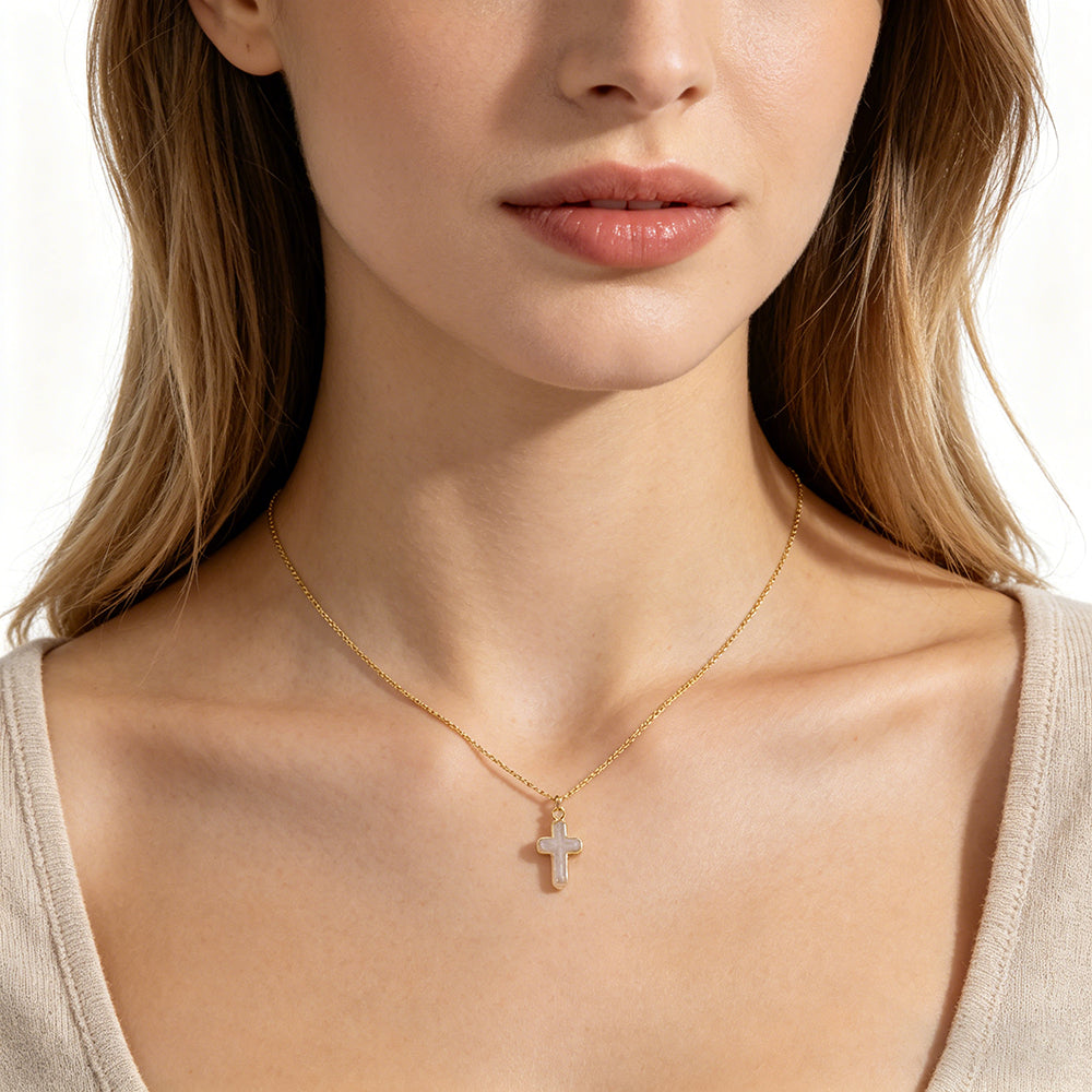 Handmade Customizable Natural Stone Pendant Necklace (with chain)