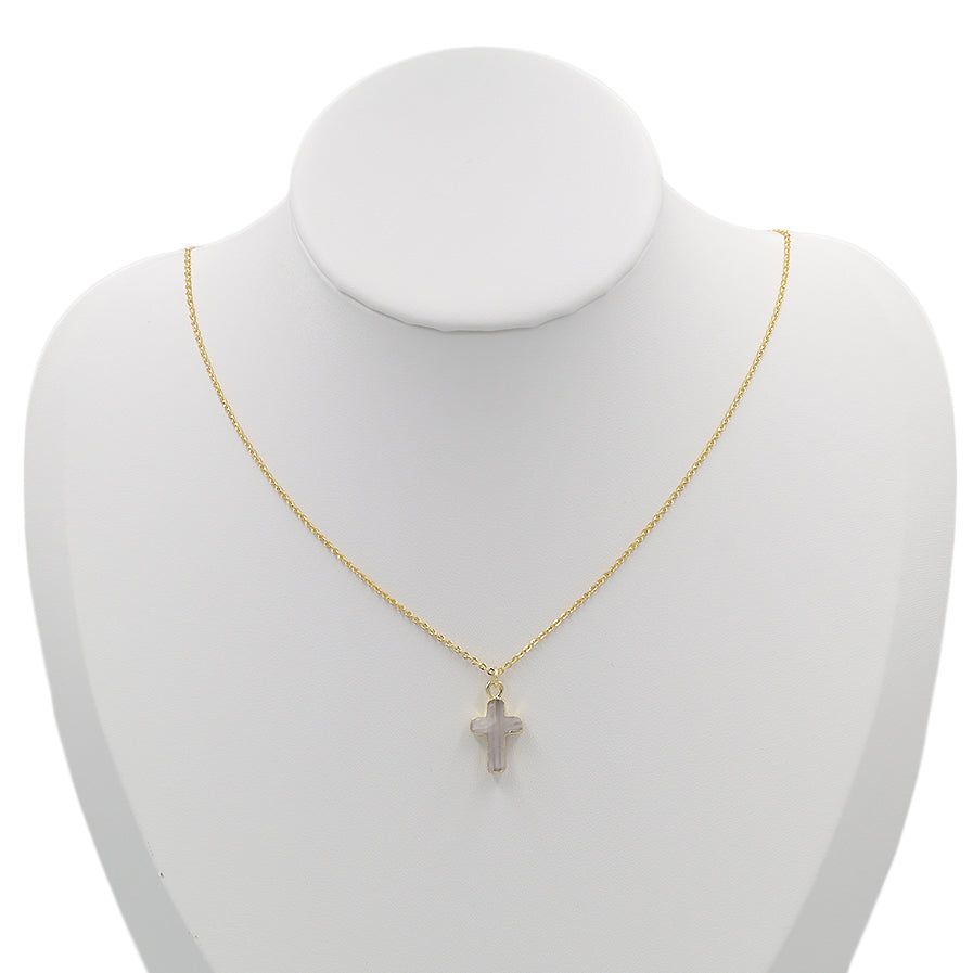 Handmade Customizable Natural Stone Pendant Necklace (with chain)