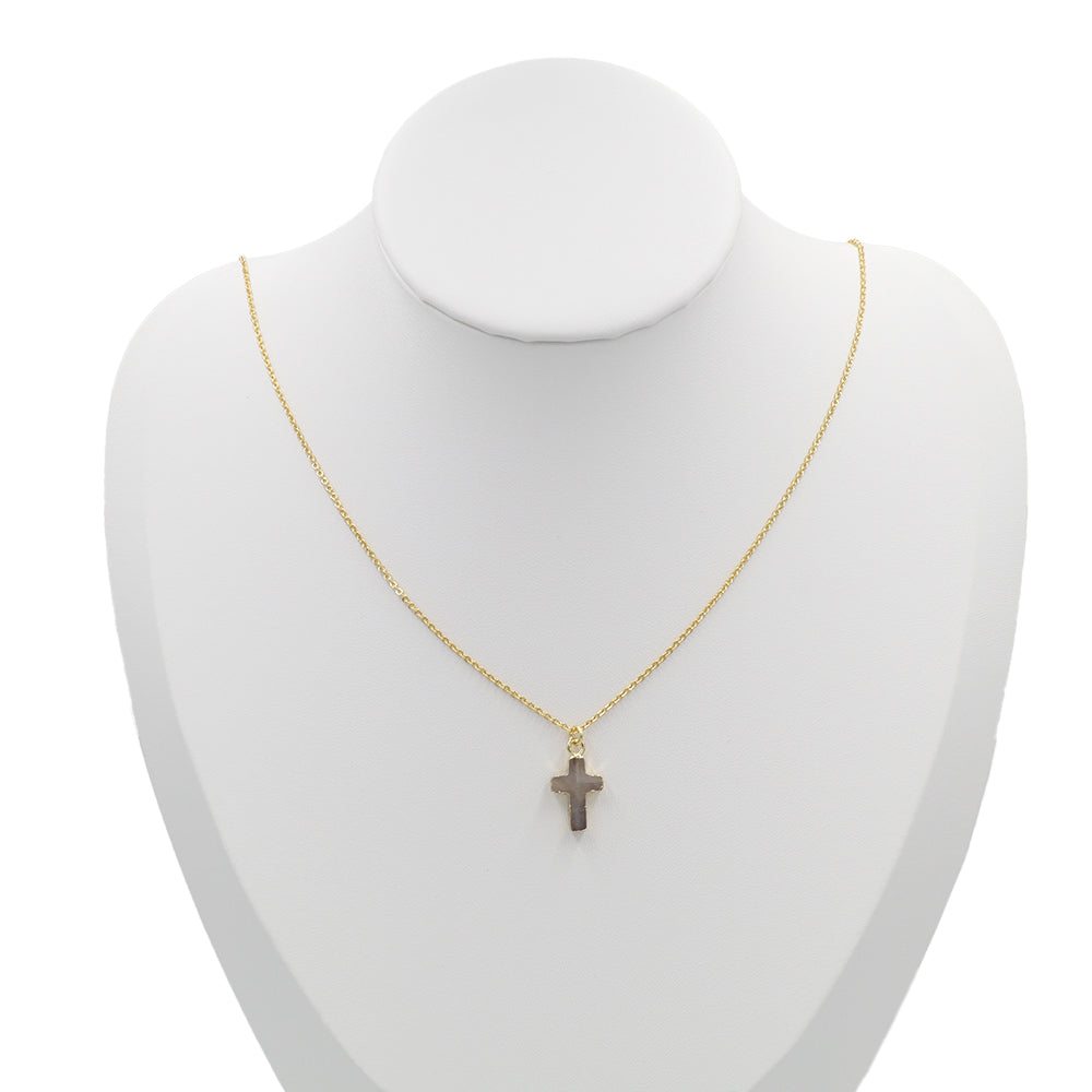 Handmade Customizable Natural Stone Pendant Necklace (with chain)