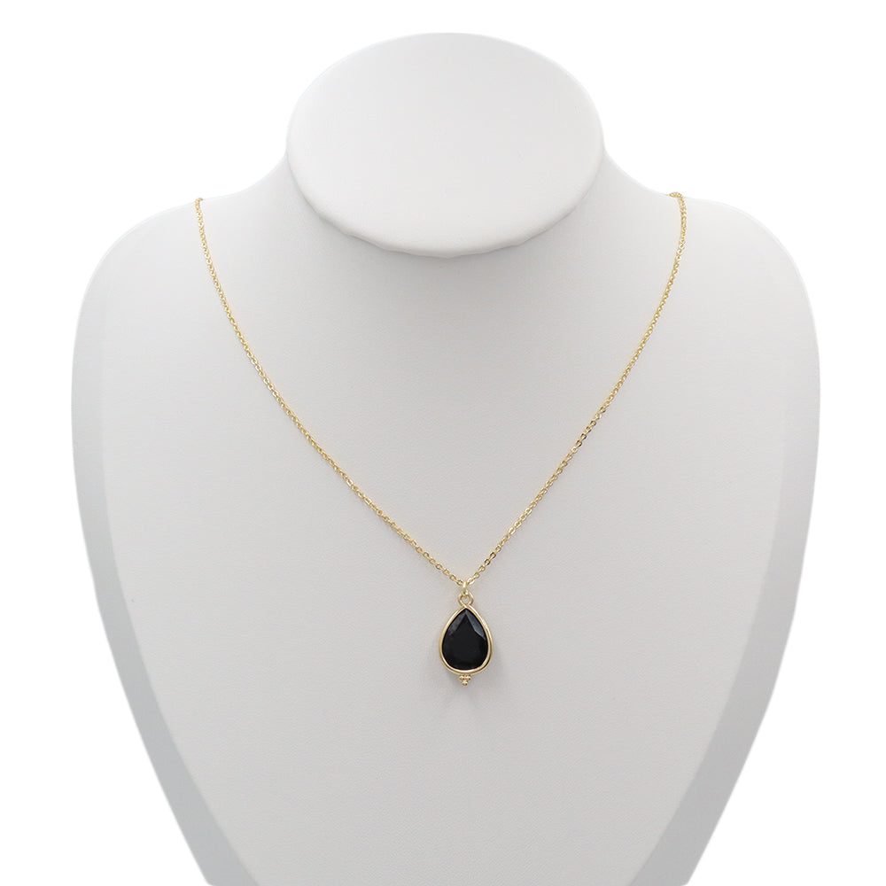 Handmade Customizable Natural Stone Pendant Necklace