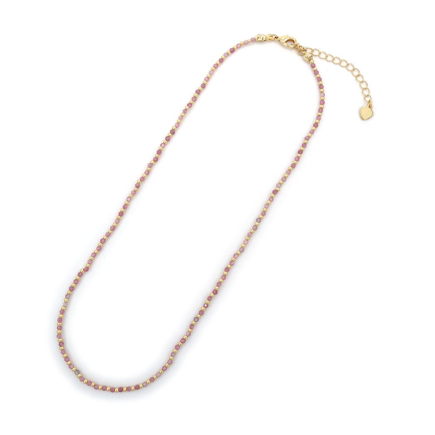 Handmade Customizable Natural Stone Beads Necklace
