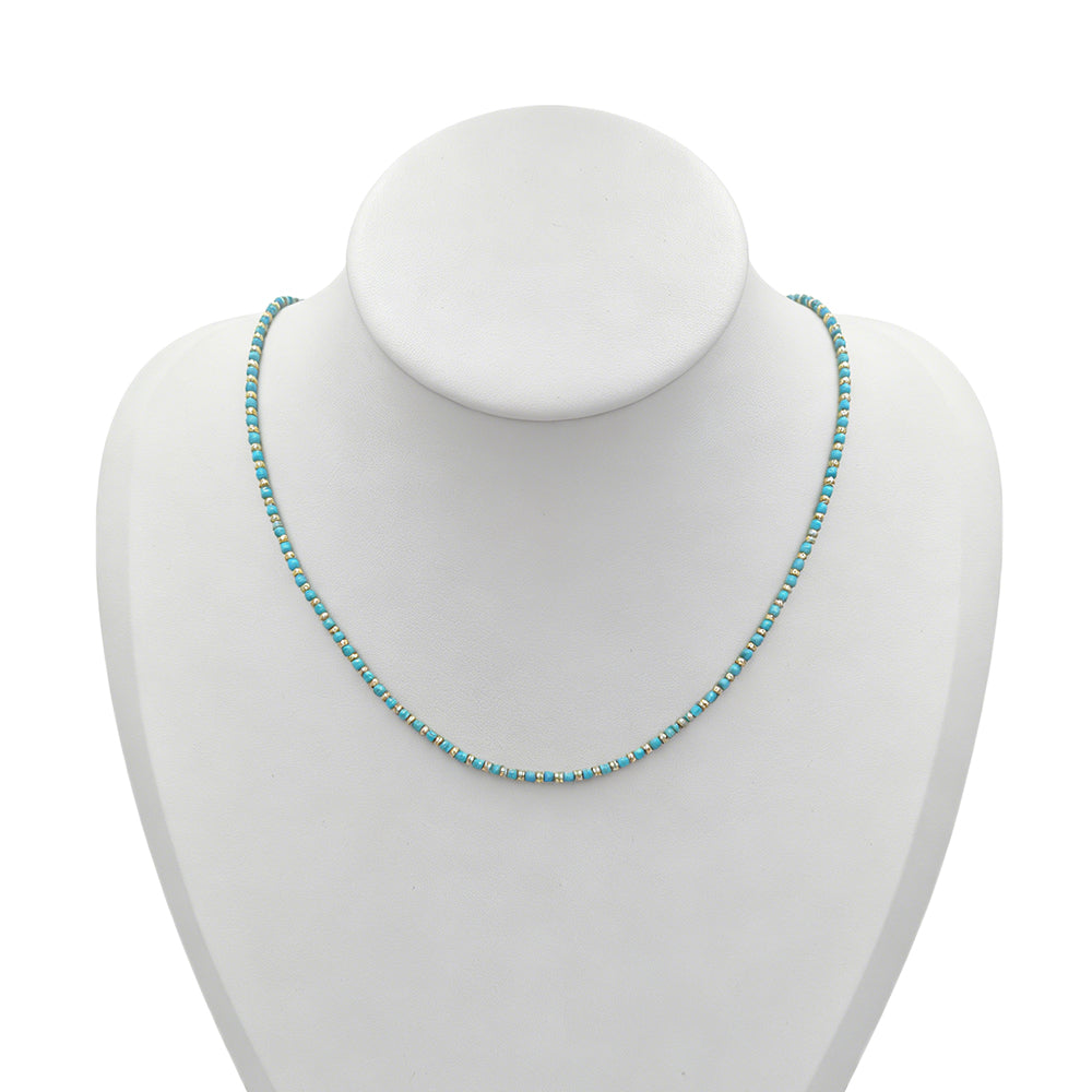 Handmade Customizable Natural Stone Beads Necklace