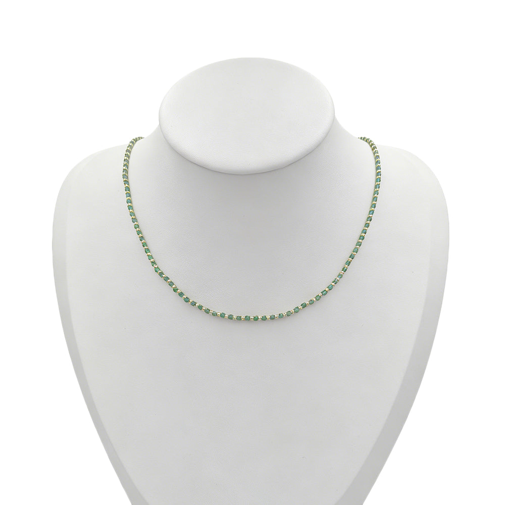 Handmade Customizable Natural Stone Beads Necklace