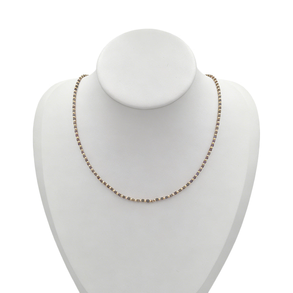 Handmade Customizable Natural Stone Beads Necklace