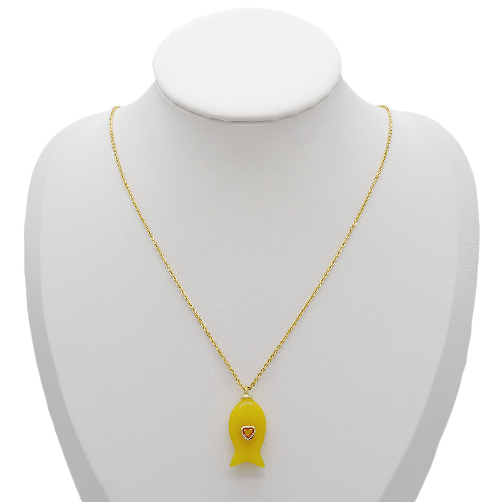 Handmade Customizable Natural Stone Pendant Necklace