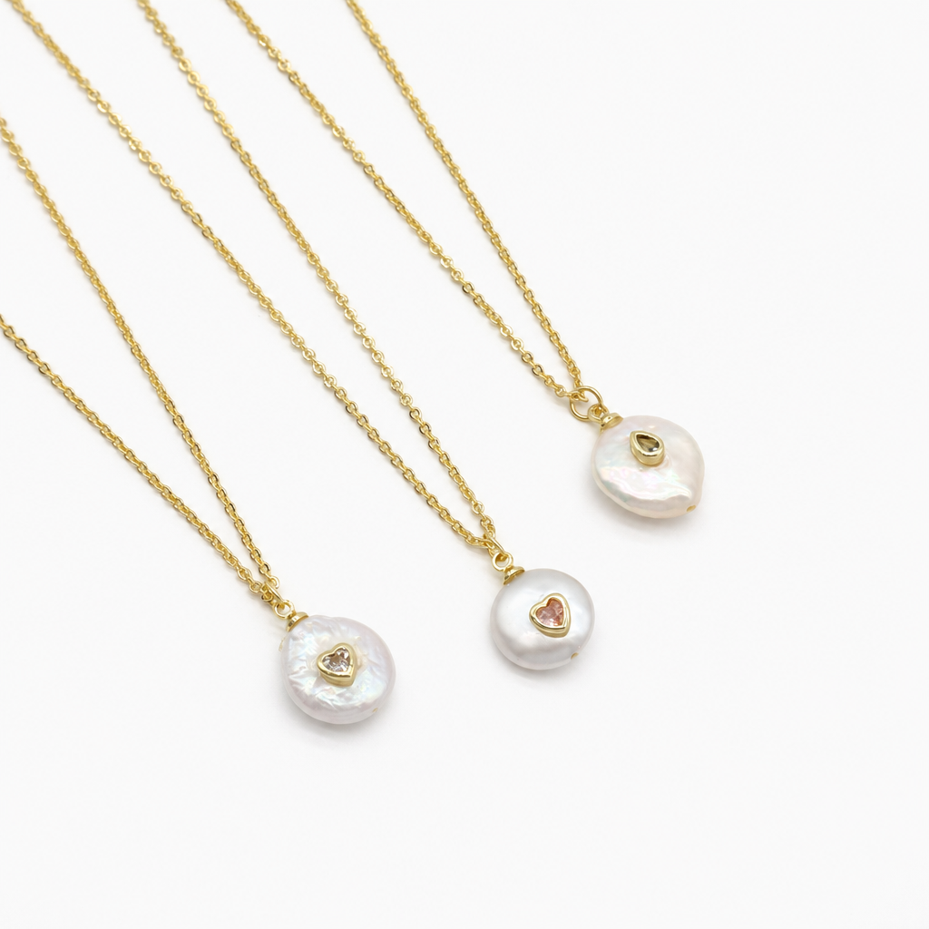 Handmade Customizable Fresh Water Pearl Pendant Necklace