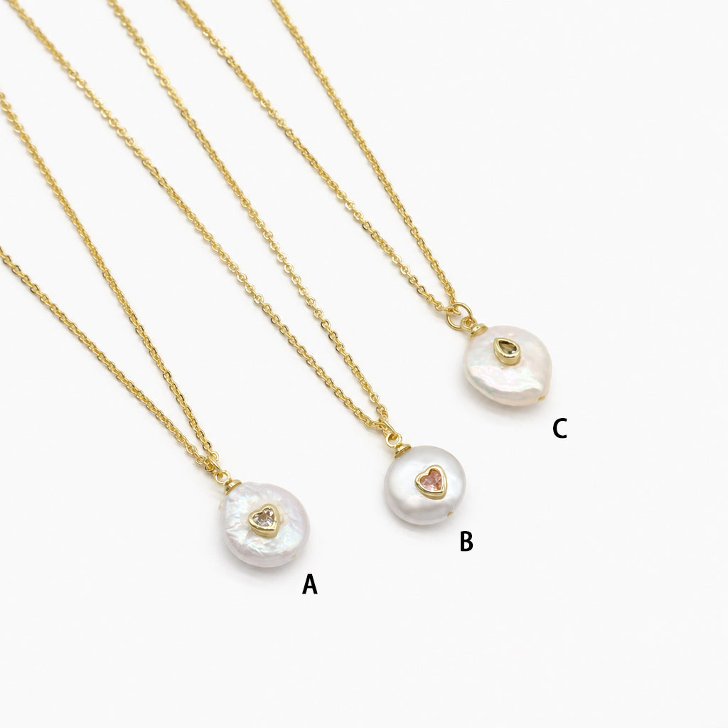 Handmade Customizable Fresh Water Pearl Pendant Necklace