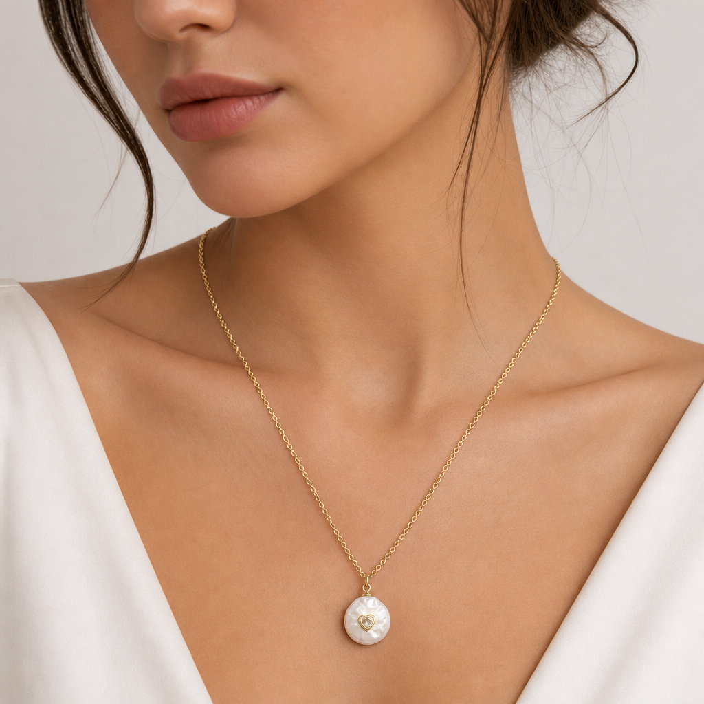 Handmade Customizable Fresh Water Pearl Pendant Necklace