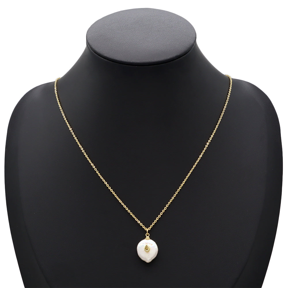 Handmade Customizable Fresh Water Pearl Pendant Necklace