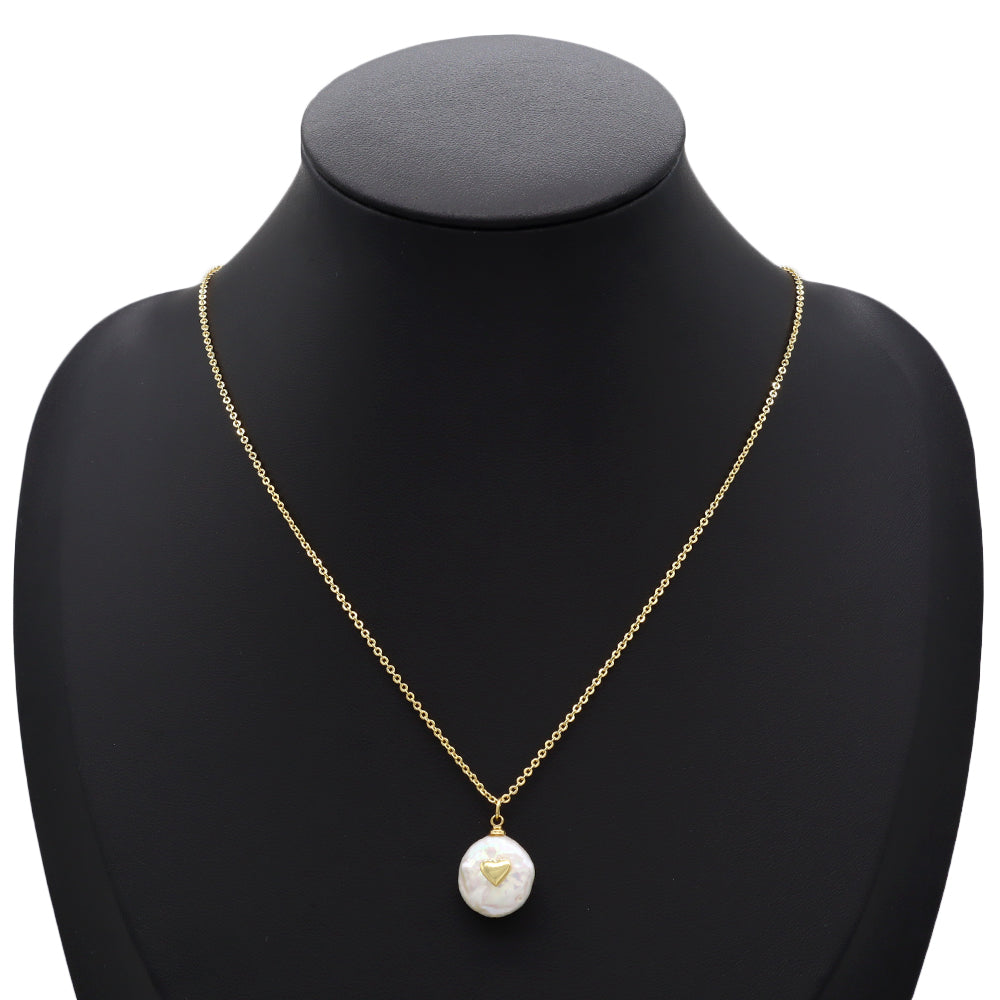 Handmade Customizable Fresh Water Pearl Pendant Necklace