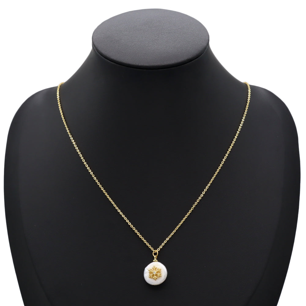 Handmade Customizable Fresh Water Pearl Pendant Necklace