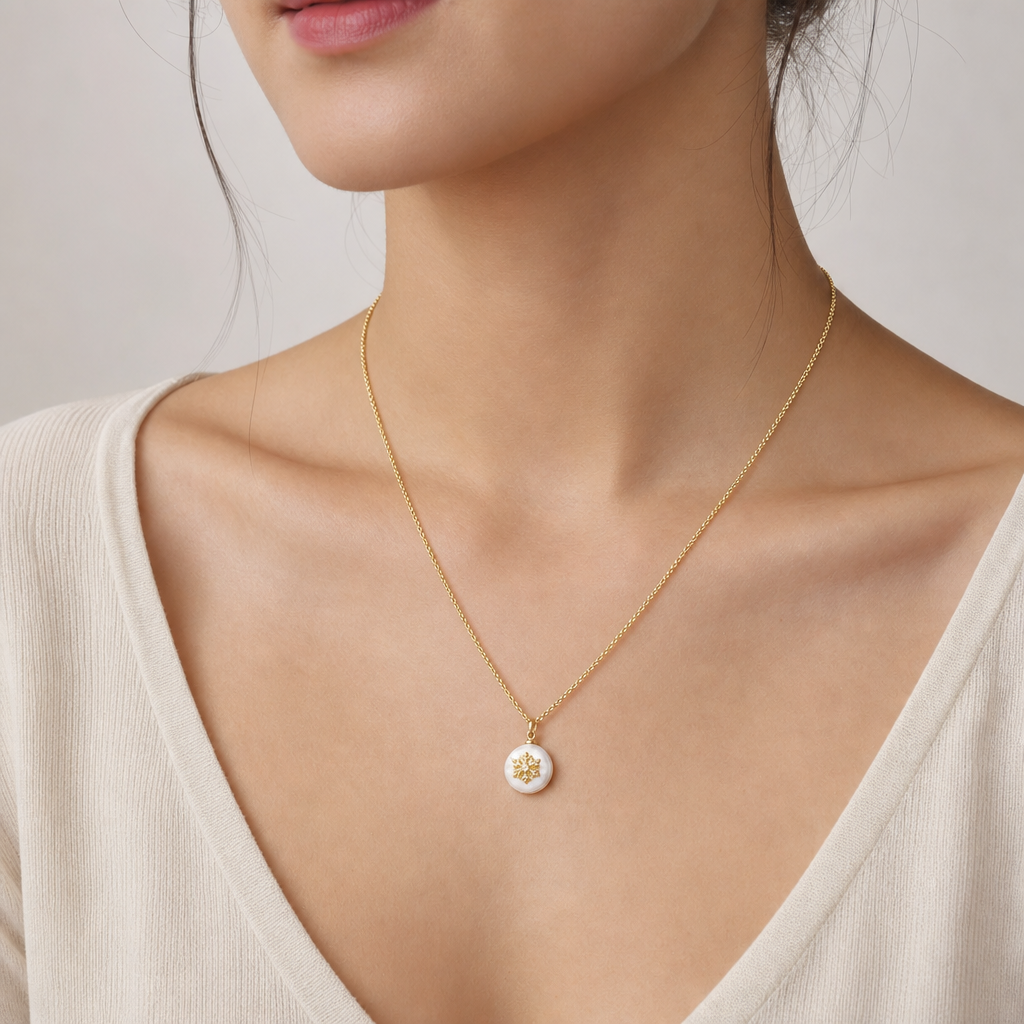 Handmade Customizable Fresh Water Pearl Pendant Necklace
