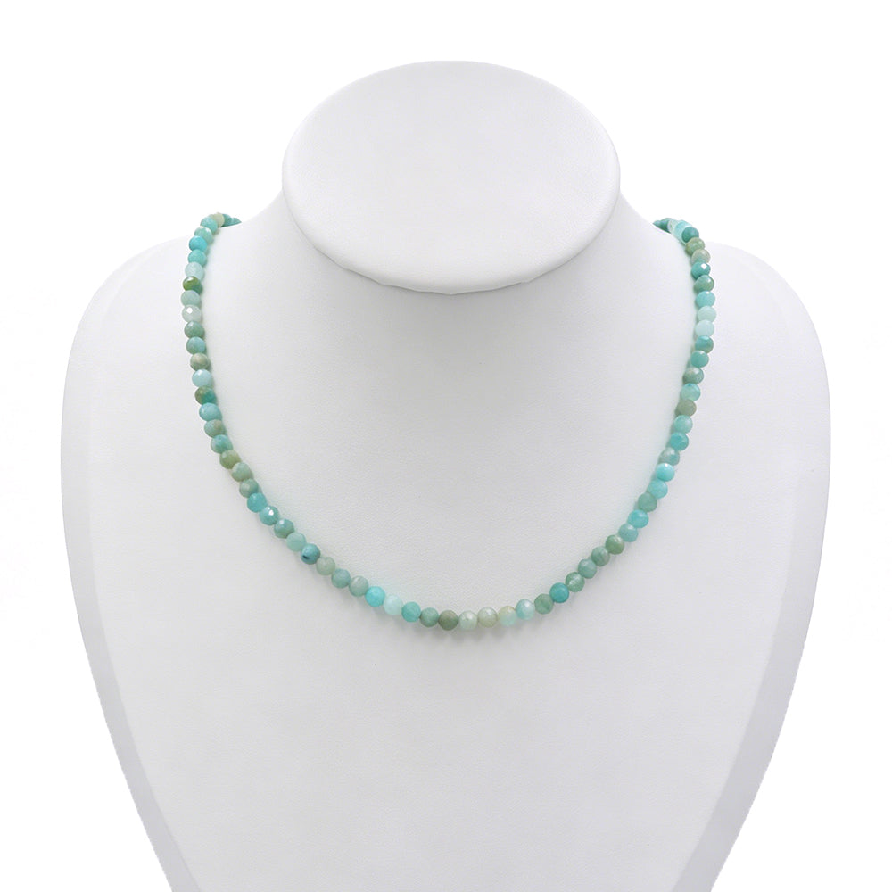 Handmade Customizable Natural Stone Beads Necklace