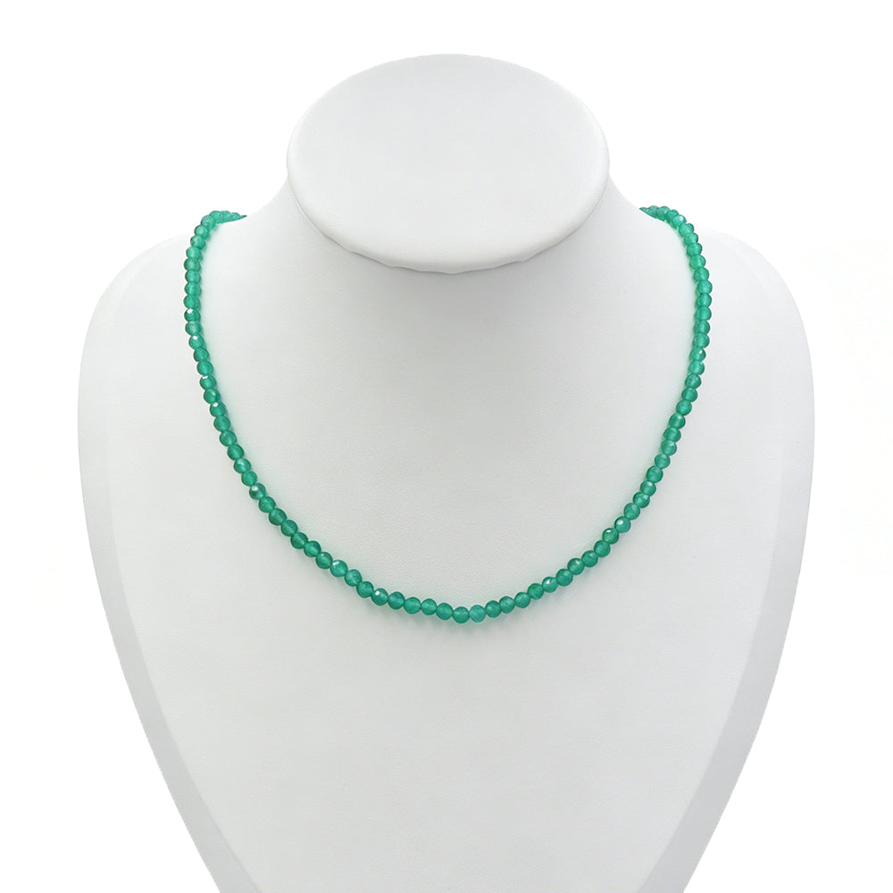 Handmade Customizable Natural Stone Beads Necklace