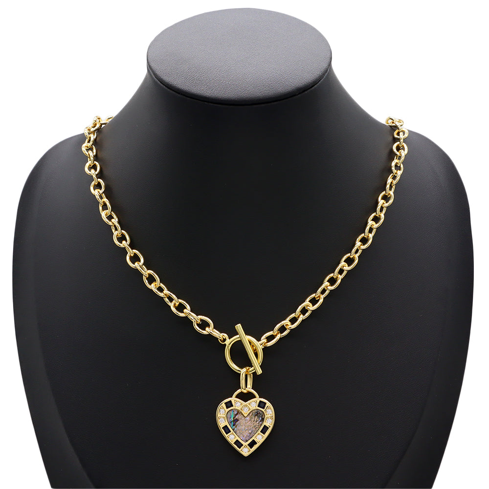 Handmade Customizable Shell Pendant Necklace (with chain)