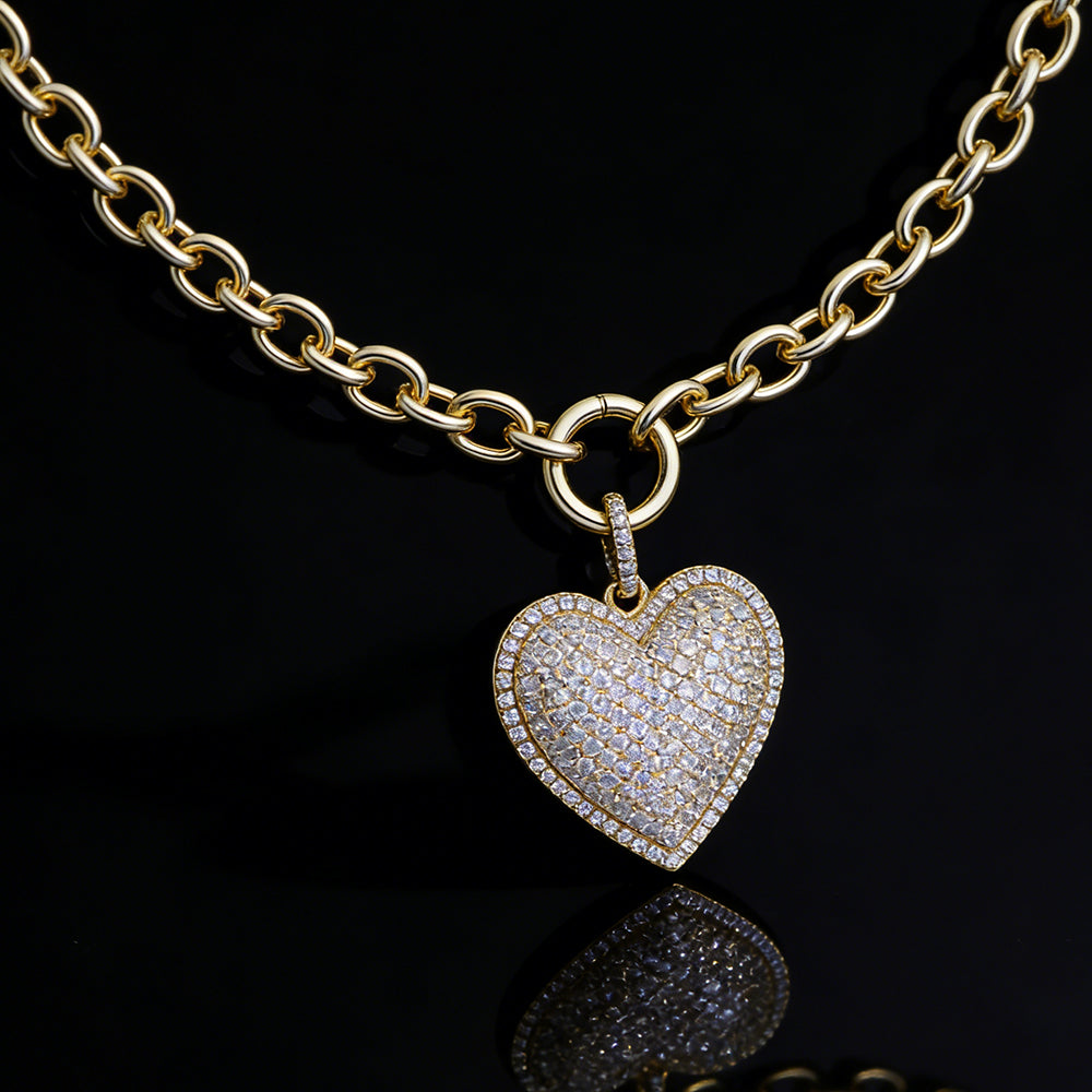 Handmade Customizable Brass Pendant Necklace (with chain)