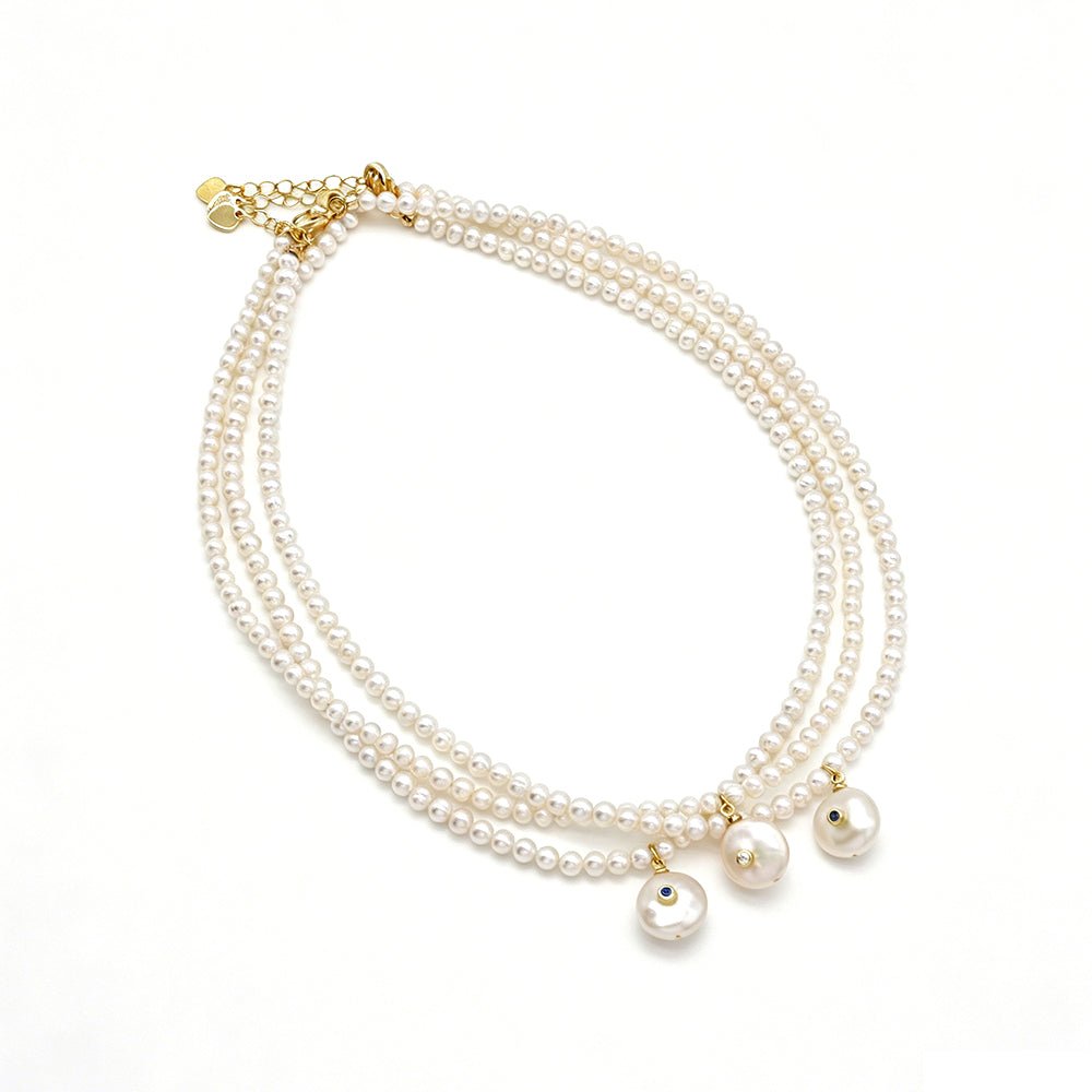 Handmade Customizable Fresh Water Pearl Necklace