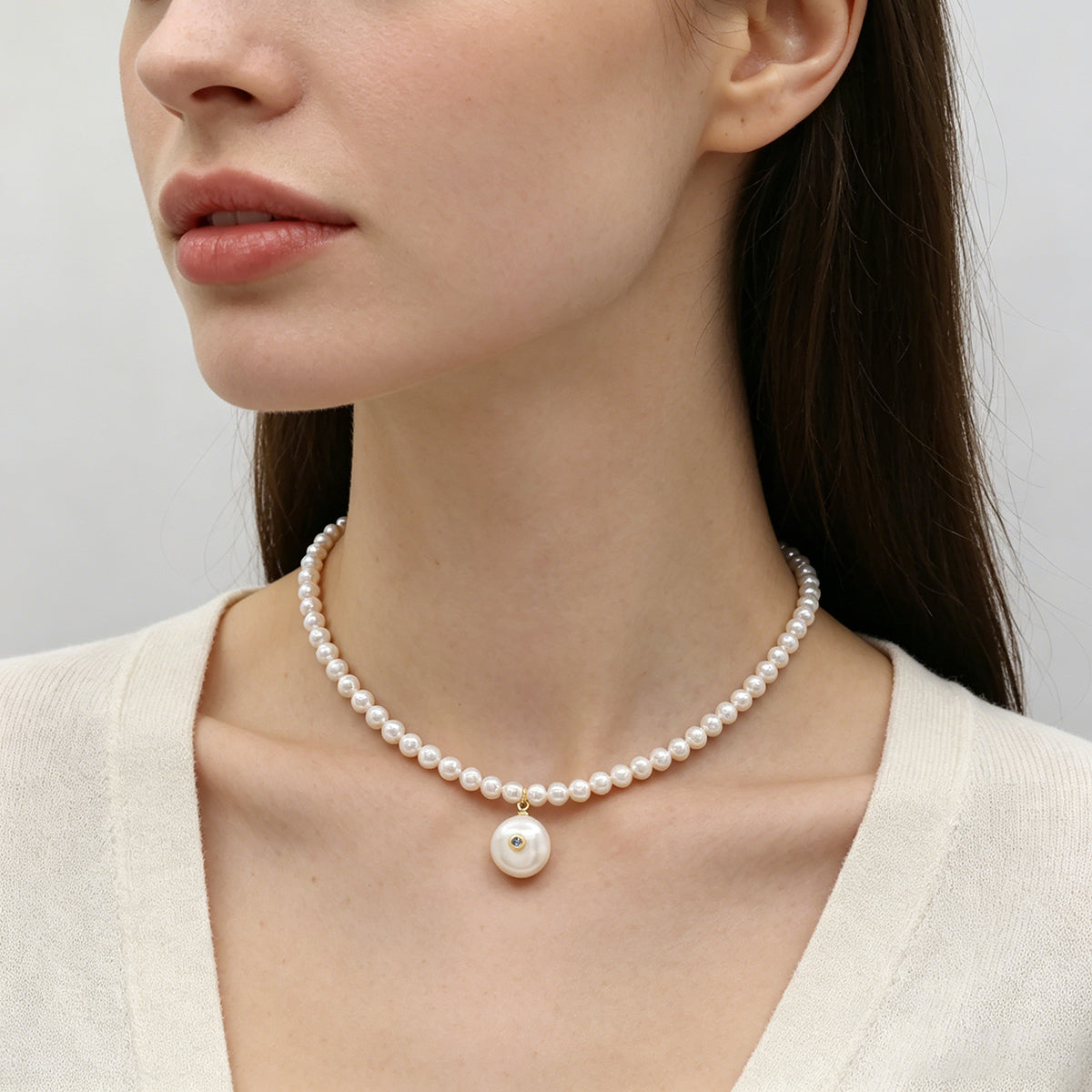 Handmade Customizable Fresh Water Pearl Necklace