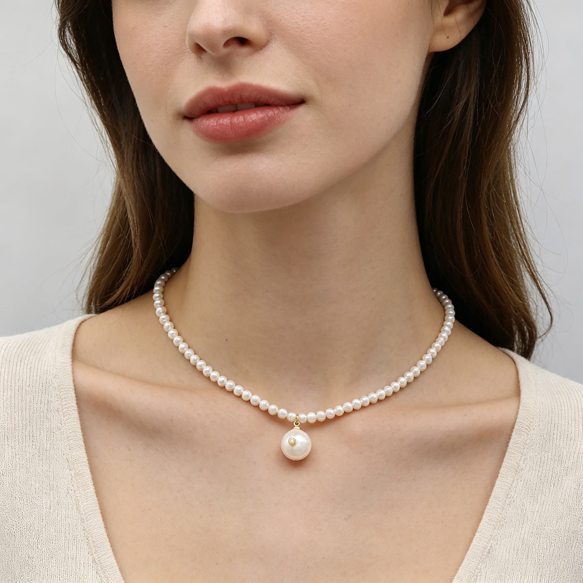 Handmade Customizable Fresh Water Pearl Necklace