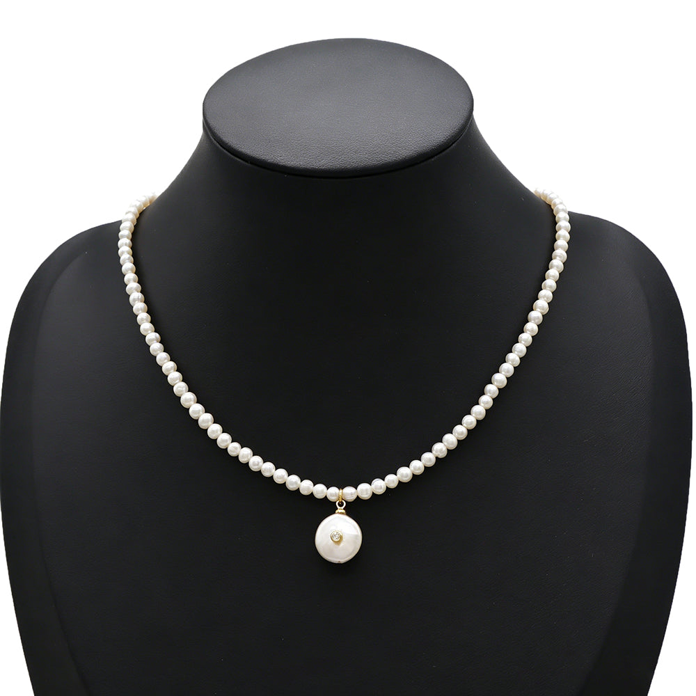 Handmade Customizable Fresh Water Pearl Necklace