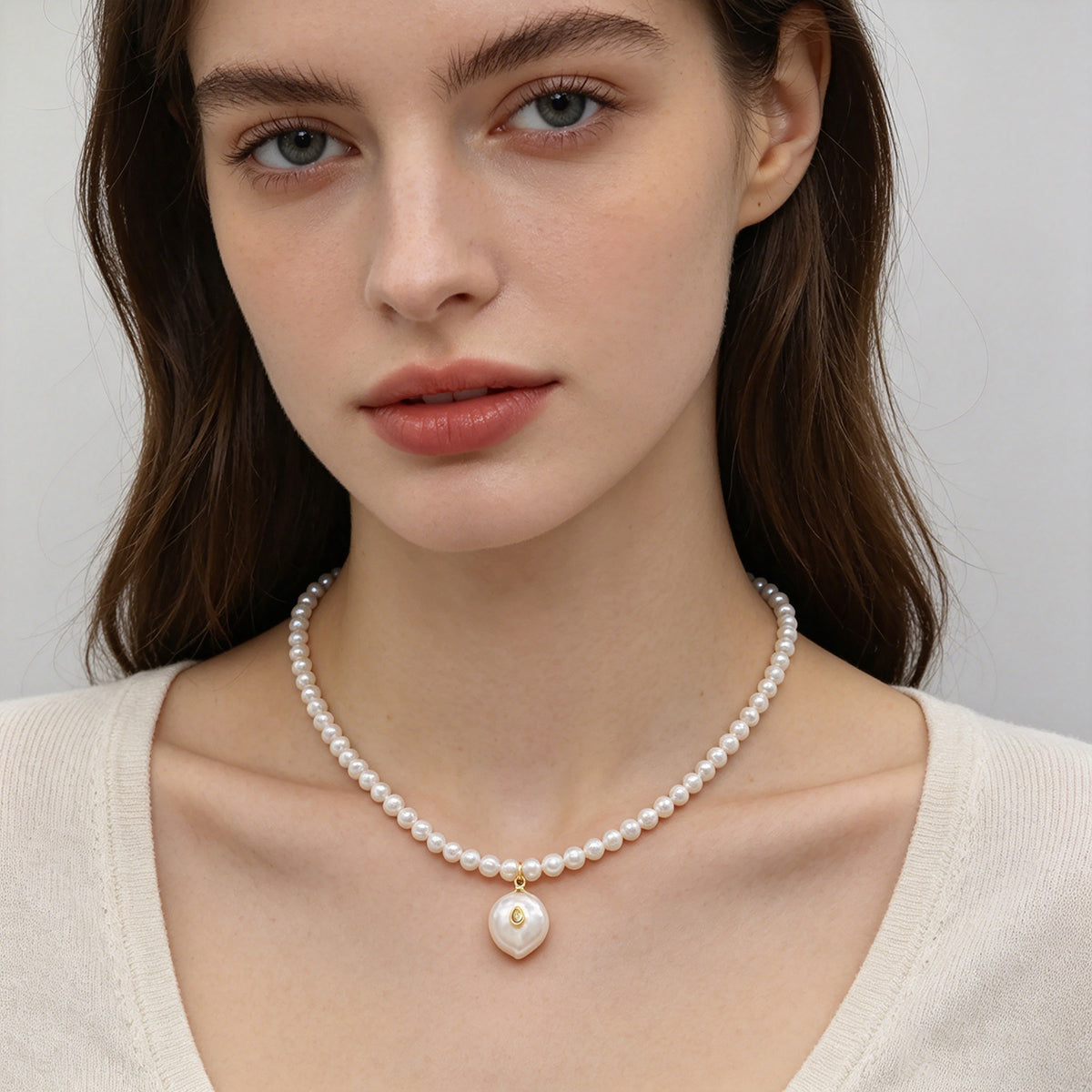 Handmade Customizable Fresh Water Pearl Necklace