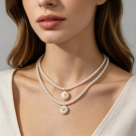 Handmade Customizable Fresh Water Pearl Necklace